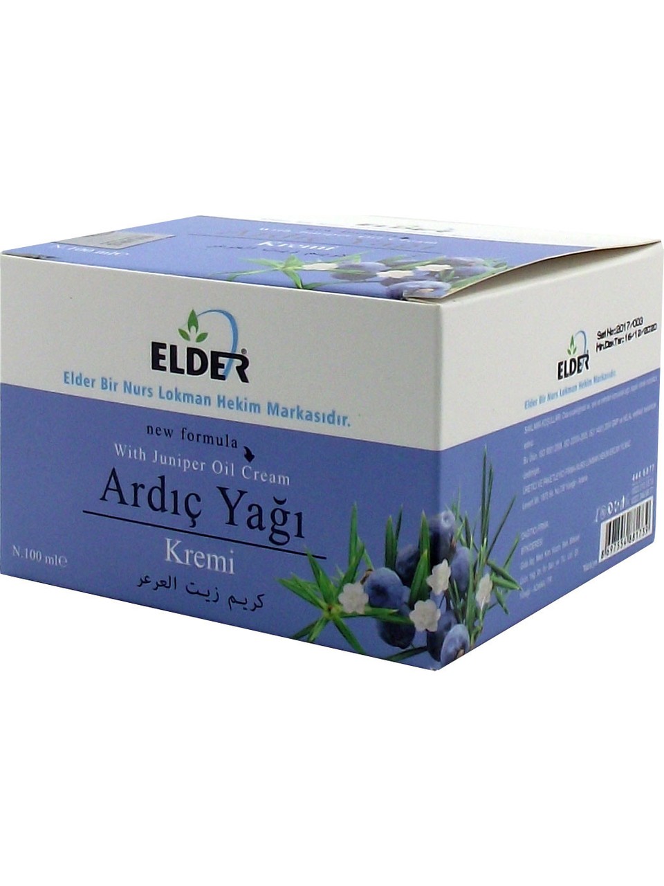 Elder Nurs Lokman Ardıç Yağı Özlü Krem 100 ml