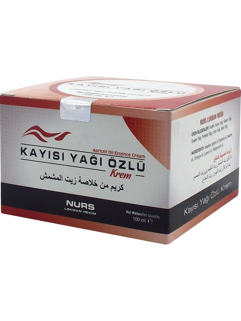 Elder Nurs Lokman Kayısı Yağı Özlü Krem 100 ml