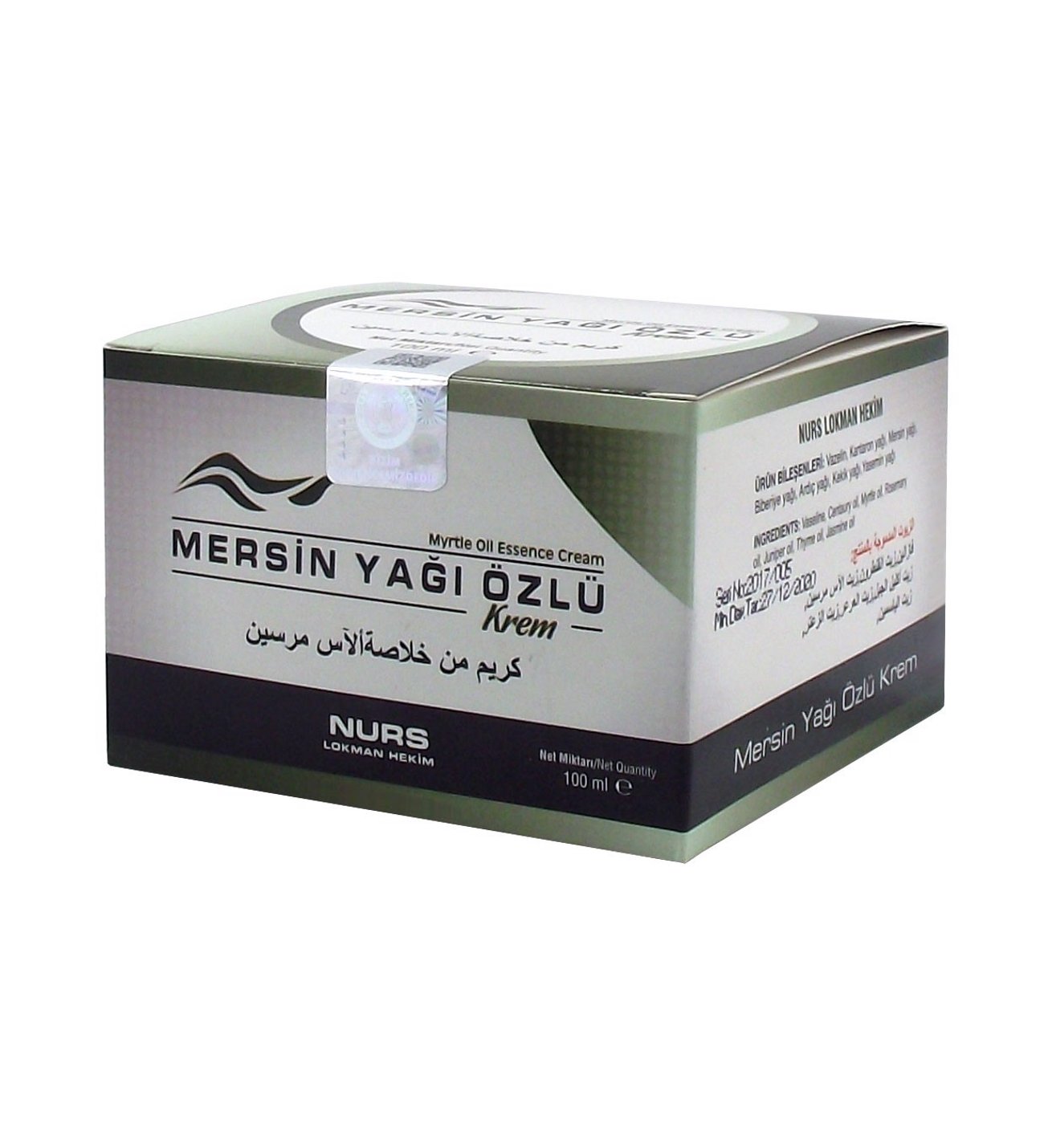 Elder Nurs Lokman Mersin Yağı Özlü Krem 100 ml