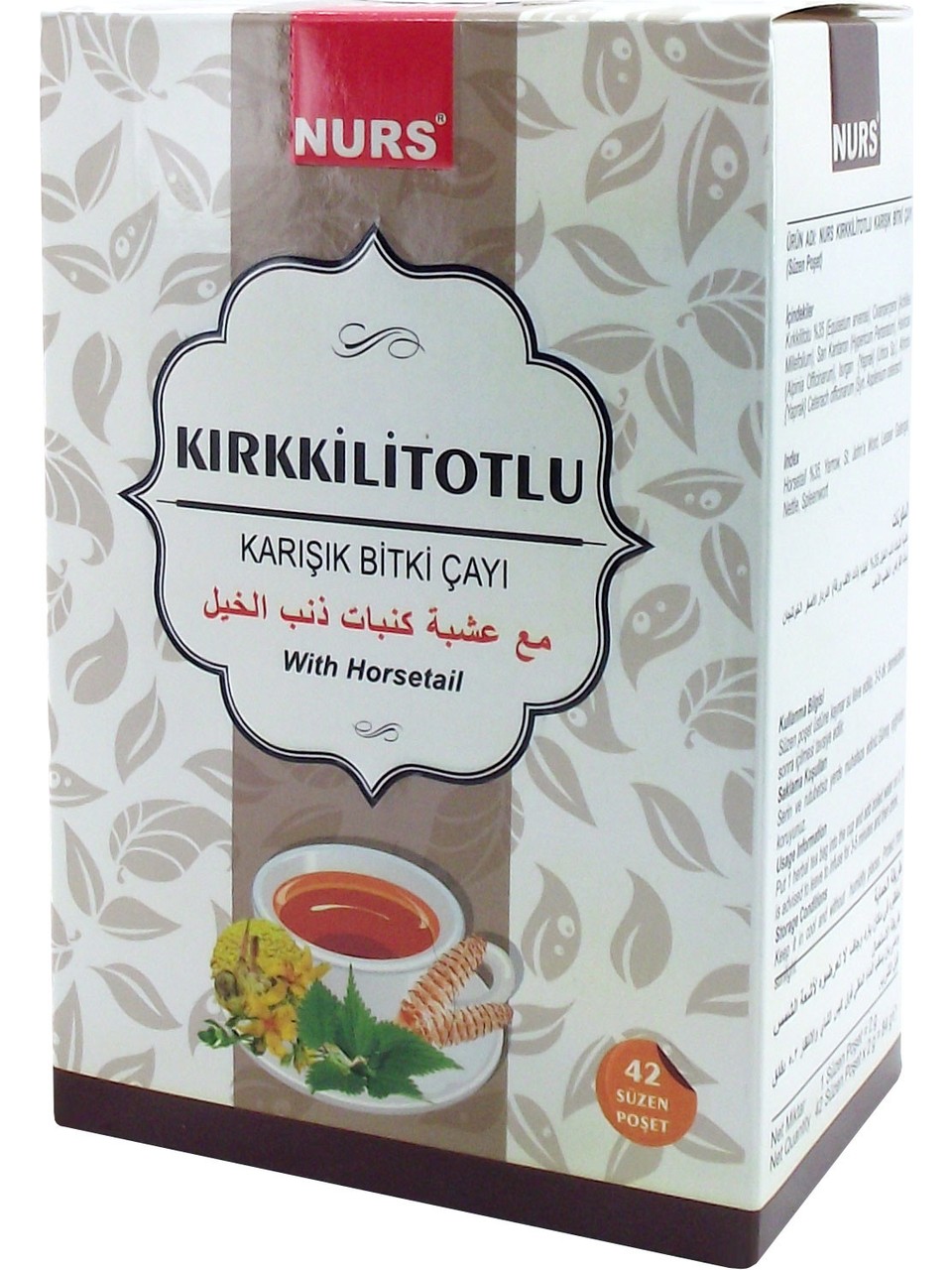 NURS LOKMAN KIRKKİLİT OTLU ÇAY 42 Lİ KAR BİTKİ SÜZ POŞET KIRKKİLİT OTU