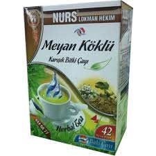 NURS LOKMAN MEYAN KÖKÜ KÖKLÜ  ÇAY 42 Lİ KAR BİTKİ SÜZ POŞET