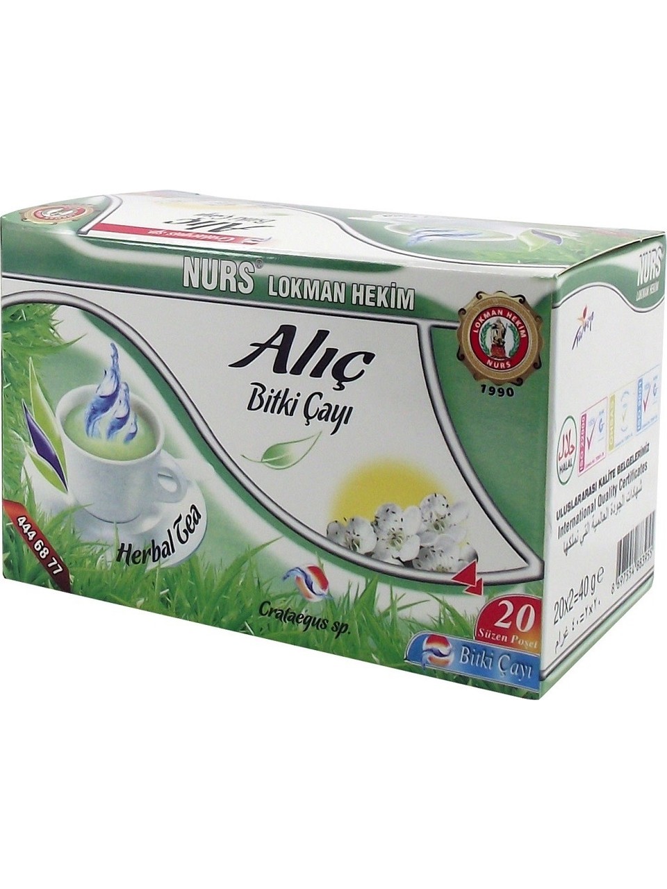 NURS LOKMAN ALIÇ BİTKİ ÇAYI 20 Lİ SÜZEN POŞET
