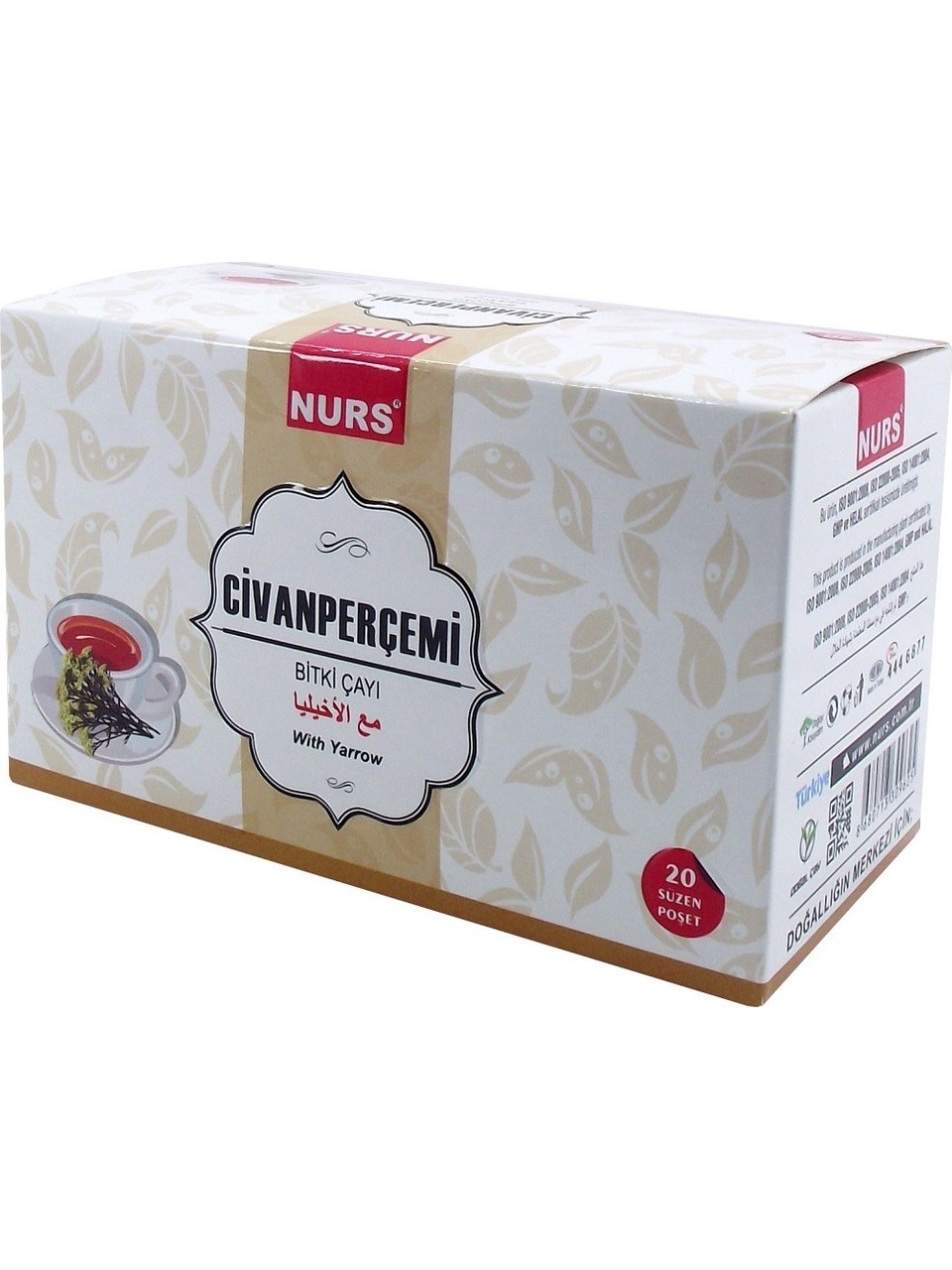 NURS LOKMAN CİVANPERÇEMİ BİTKİ ÇAYI 20 Lİ SÜZEN POŞET