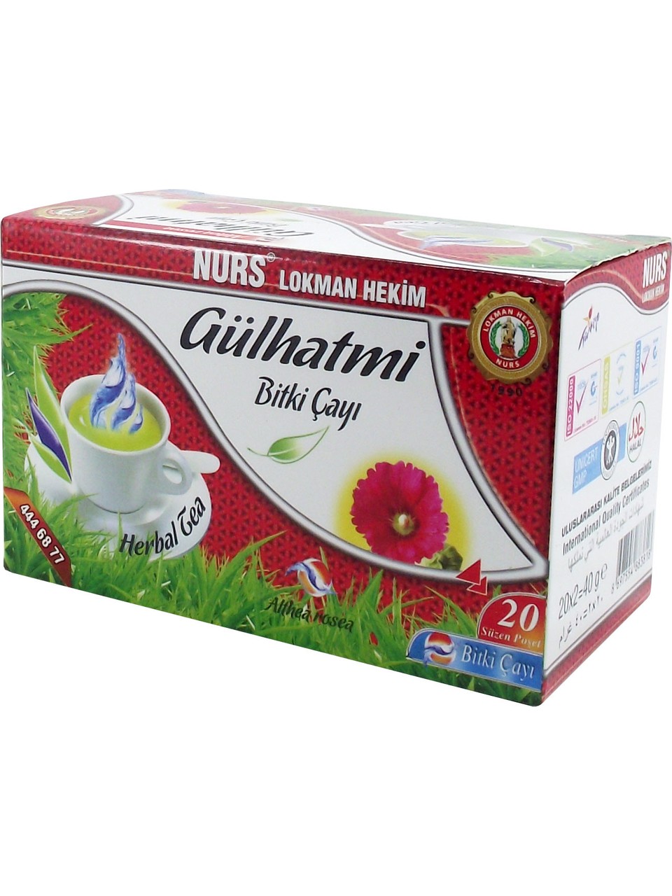 NURS LOKMAN GÜLHATMİ BİTKİ ÇAYI 20 Lİ SÜZEN POŞET
