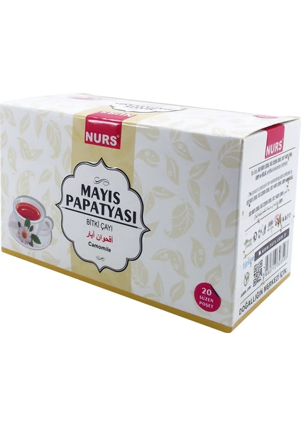NURS LOKMAN PAPATYA BİTKİ ÇAYI 20 Lİ SÜZEN POŞET