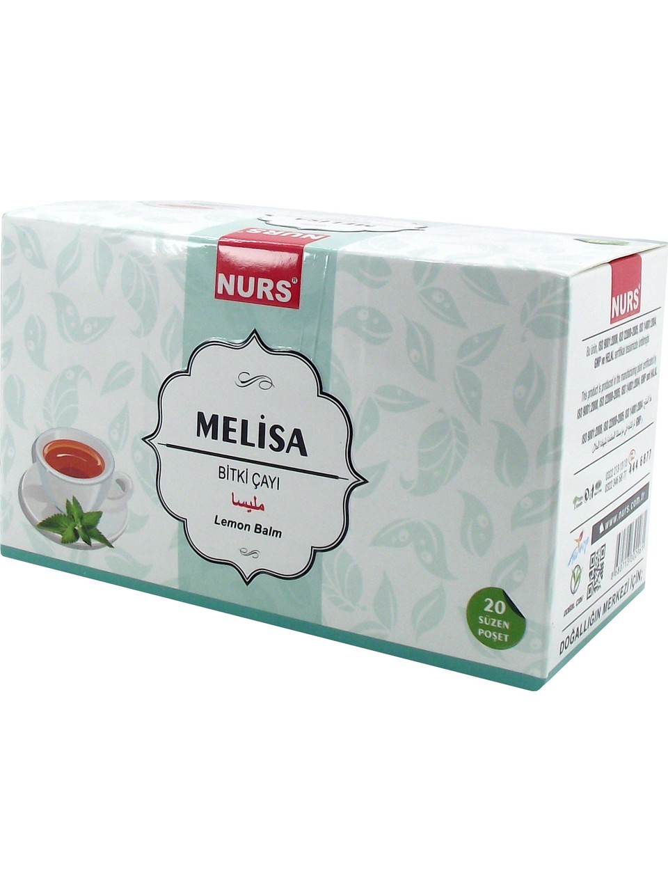 NURS LOKMAN MELİSA BİTKİ ÇAYI 20 Lİ SÜZEN POŞET