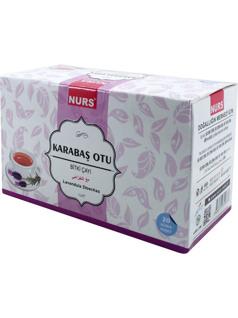 NURS LOKMAN KARABAŞOTU BİTKİ ÇAYI 20 Lİ SÜZEN POŞET