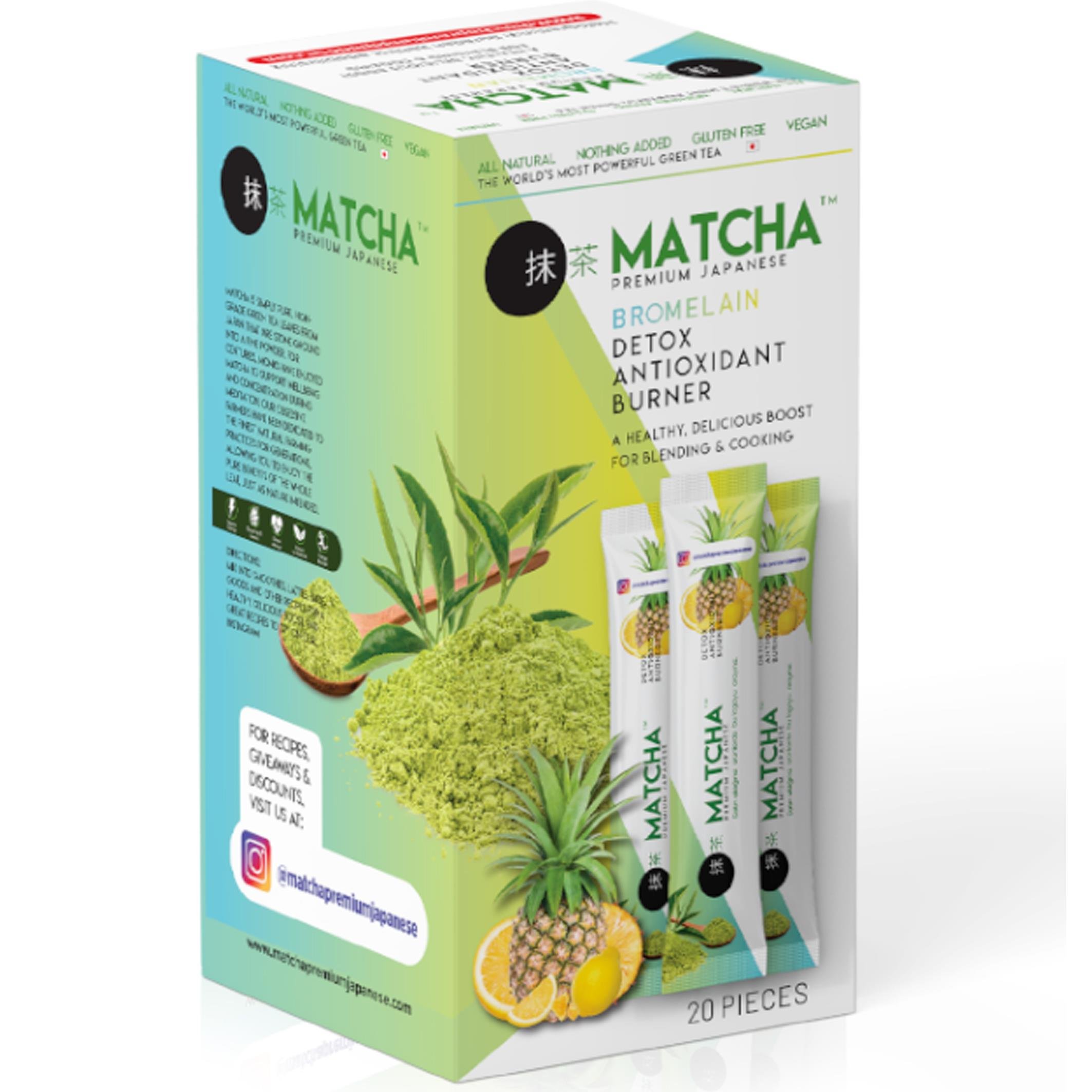 MATCHA TOZU  ÇAYI MAÇA ÇAYI ANANASLI