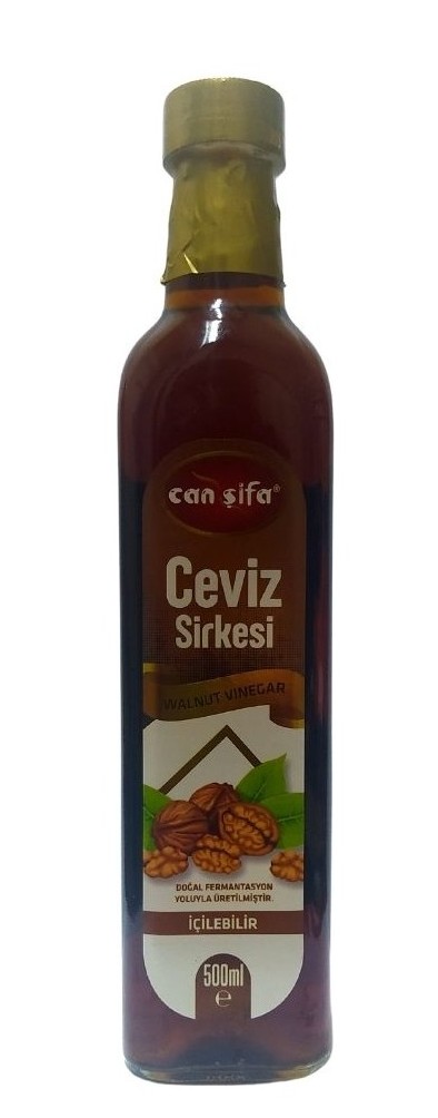CAN ŞİFA CEVİZ  SİRKESİ %100 DOĞAL İÇİLEBİLİR