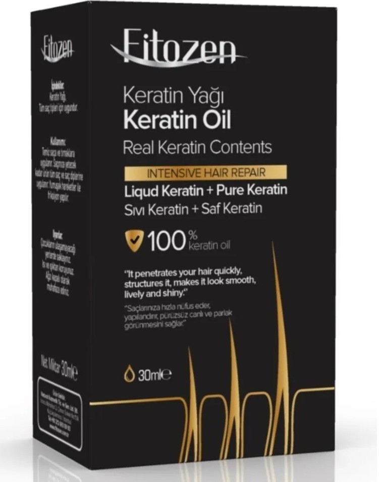 FİTOZEN KERATİN YAĞI %100 SAF