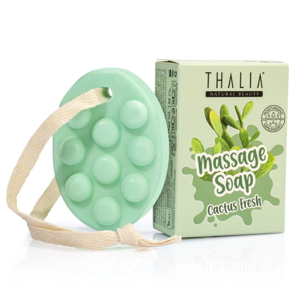 Thalia Thalıa  Yoğun Nemlendirici Etkili Cactus Fresh Masaj Sabunu Sabun 110g
