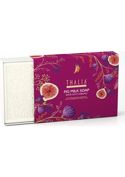 Thalia Thalıa Cilt Sıkılaştırmaya Etkili İncir Sütü Özlü Doğal Katı Sabun Sabunu 2 Lİ