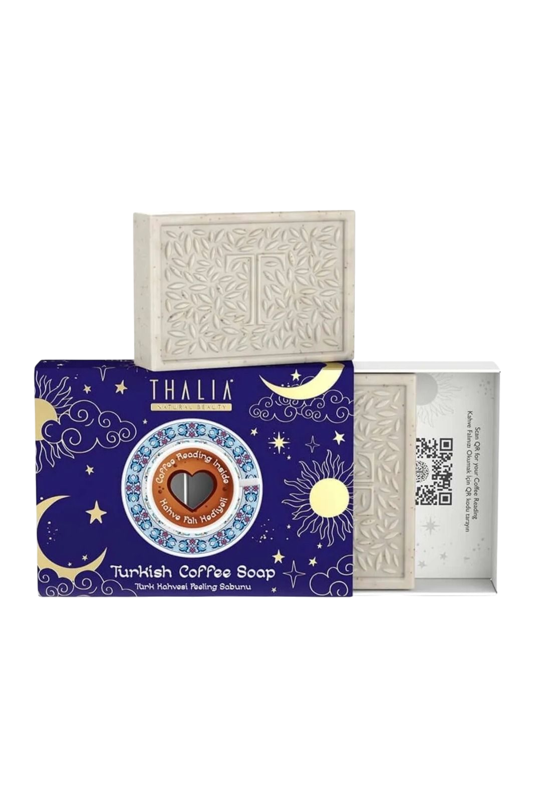 Thalia Thalıa Peeling Etkili Türk Kahveli Sabun Sabunu 2 Lİ