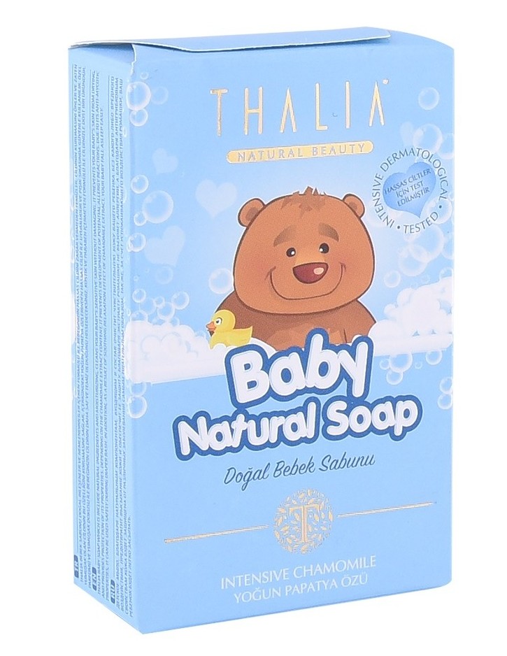 Thalia Tahlıa Natural Bebe Sabunu Sabun Yoğun Papatya Özlü 100 G Mavi