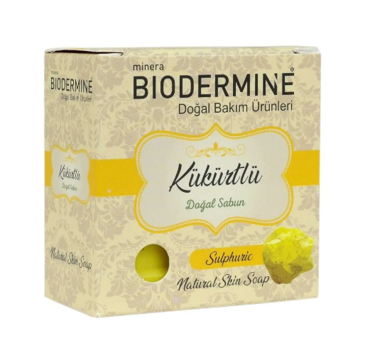 Biodermine Kükürtlü Sabun Sabunu 130 Gr