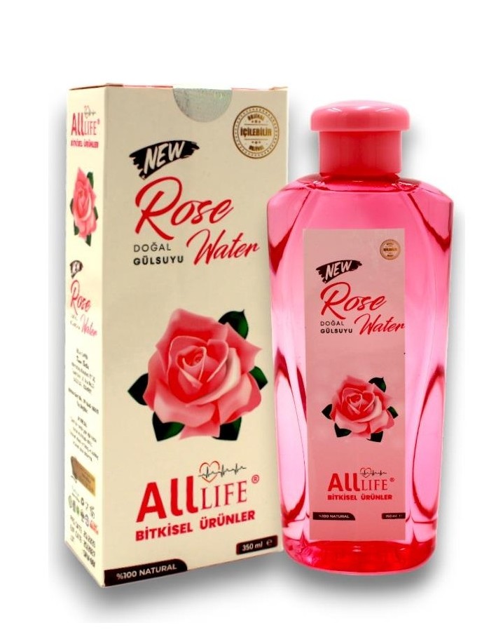 All Life Doğal Gül Suyu 350 ml