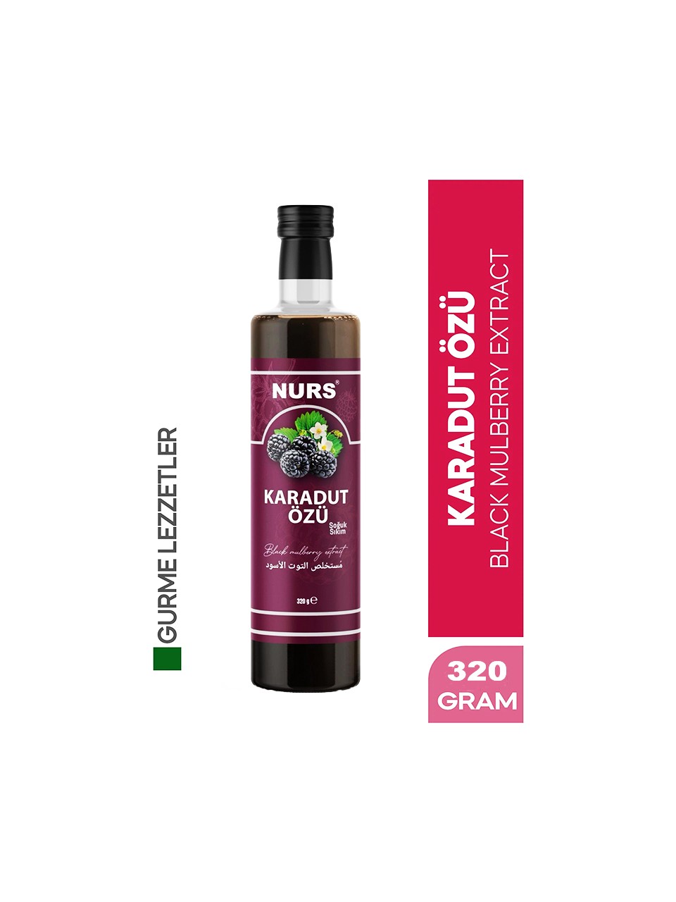 NURS LOKMAN  KARADUT ÖZÜ ( Soğuk Sıkım )