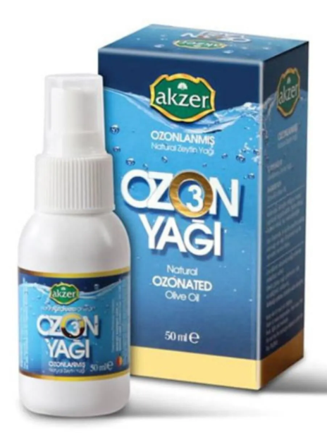 Akzer Ozon Yağı (ozonlanmış Zeytinyağı) (50 Ml)