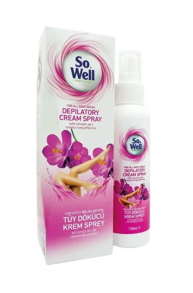 So Well Sowell Kadın Tüy Dökücü Krem Sprey 120 Ml Sowel