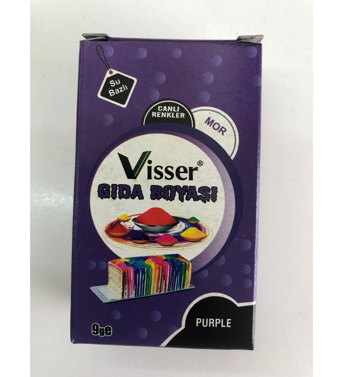 Visser Toz Gıda Boyası Mor