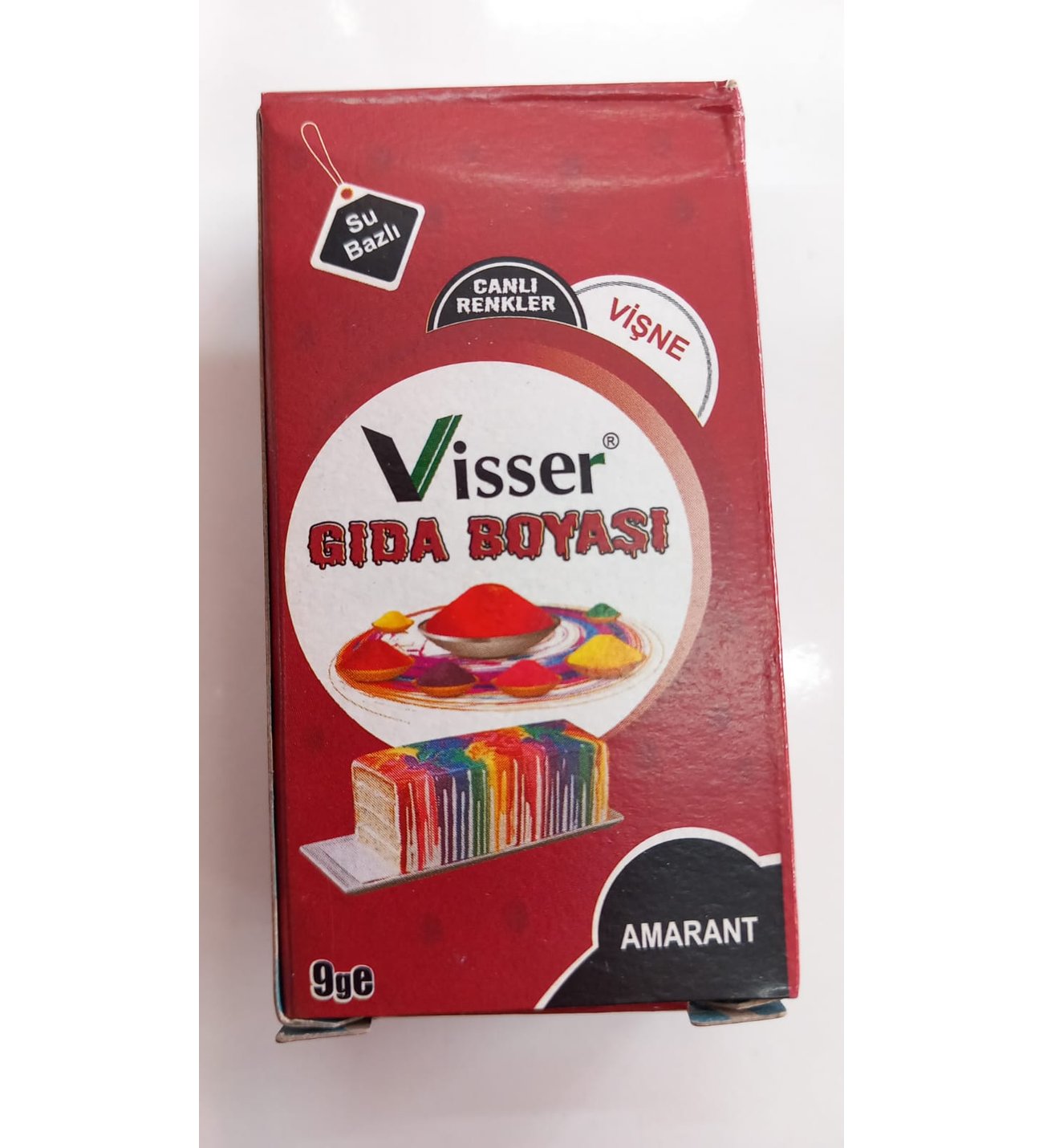 Visser Toz Gıda Boyası Vişne