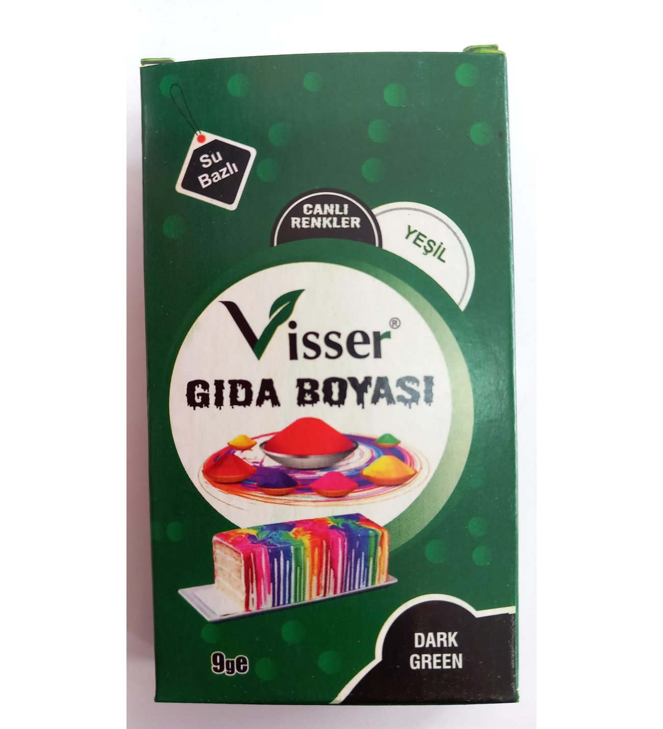Visser Toz Gıda Boyası Yeşil