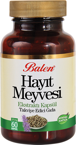 Balen Hayıt Meyvesi Ekstraktı Kapsül Takviye Edici Gıda