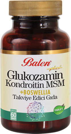 Balen SM&Boswellia (AkgünBalen Glukozamin&Kondlük) Tablet Takviye Edici Gıdaroitin&M