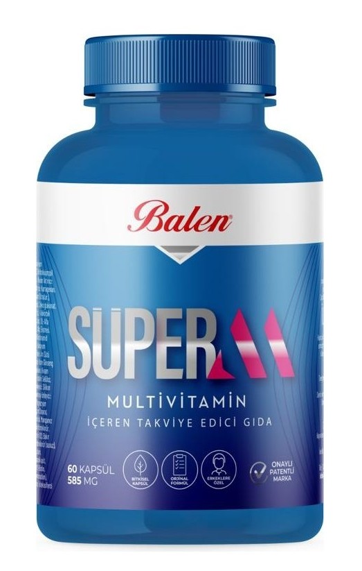 Balen Süper-M Multivitamin Kapsül