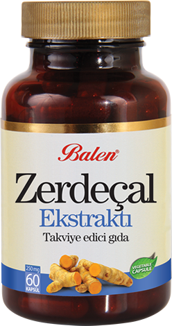 Balen Zerdeçal Ekstraktı Kapsül Takviye Edici Gıda