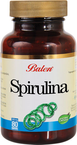 Balen Spirulina (Mavi-Yeşil Alg) Kapsül Takviye Edici Gıda