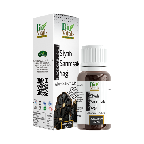 Bio Vitals Siyah Sarımsak Yağı 20 ml