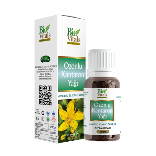 Bio Vitals Ozonlu Kantaron Yağı 50 ml