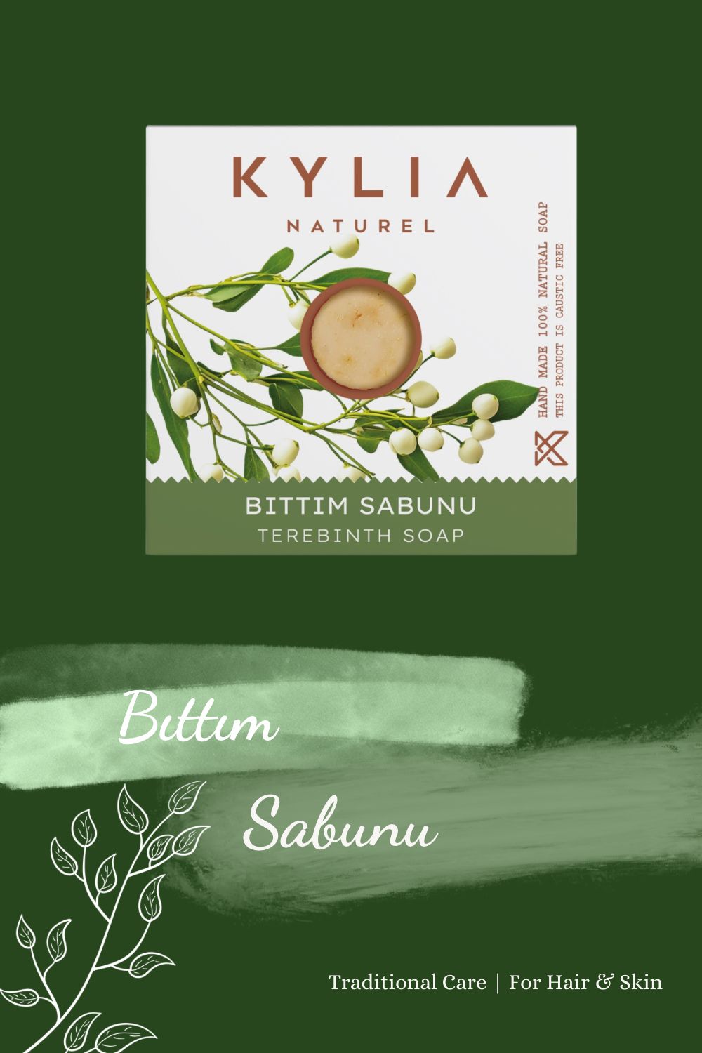 KYLİA Naturel Bıttım Sabunu 125 Gr. Sabun