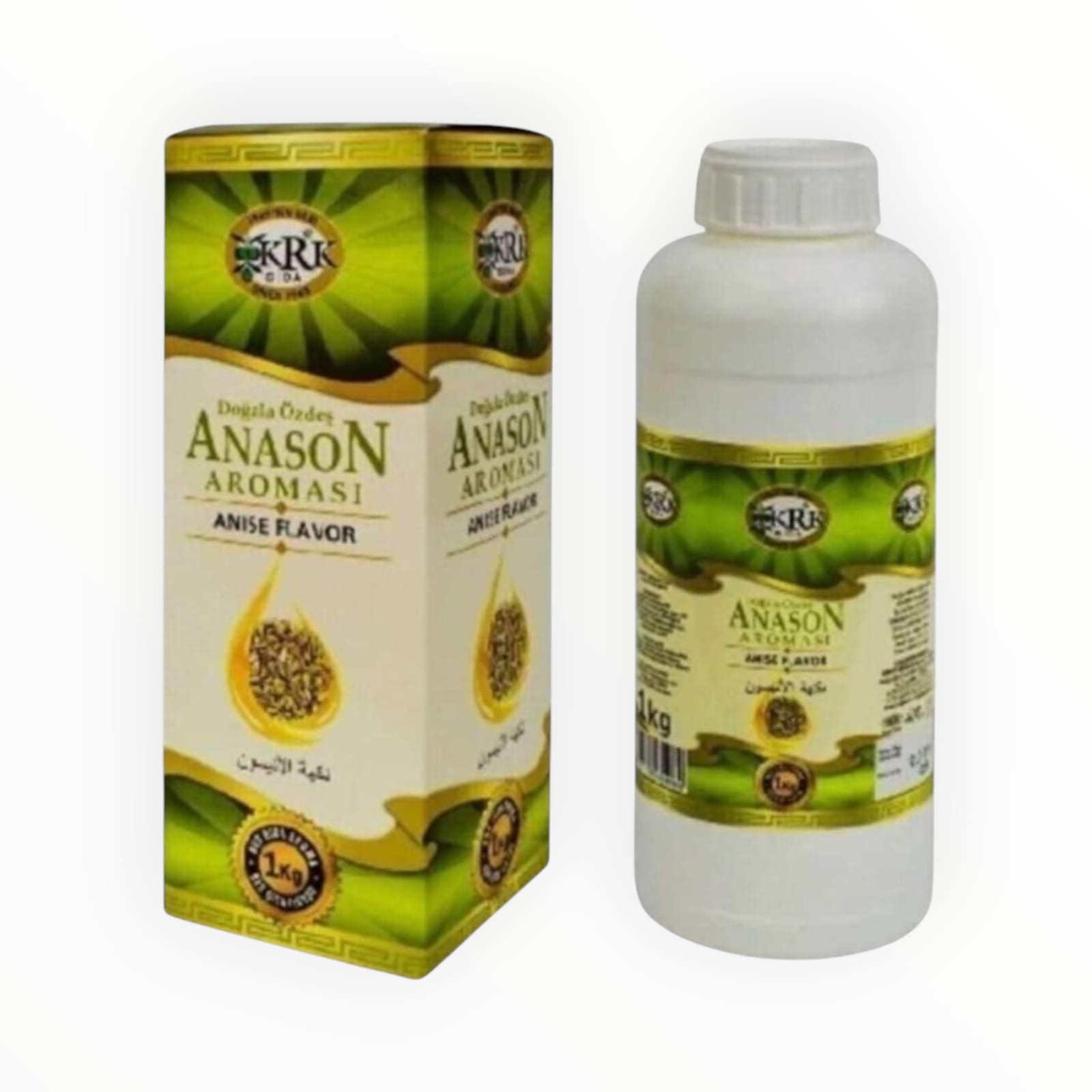 Krk Gıda Krk Anason Aroması 1 Lt Anoson Aroma 1 Kg