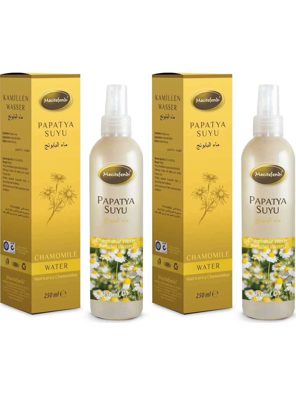 Mecitefendi Papatya Suyu 250 ml x 2