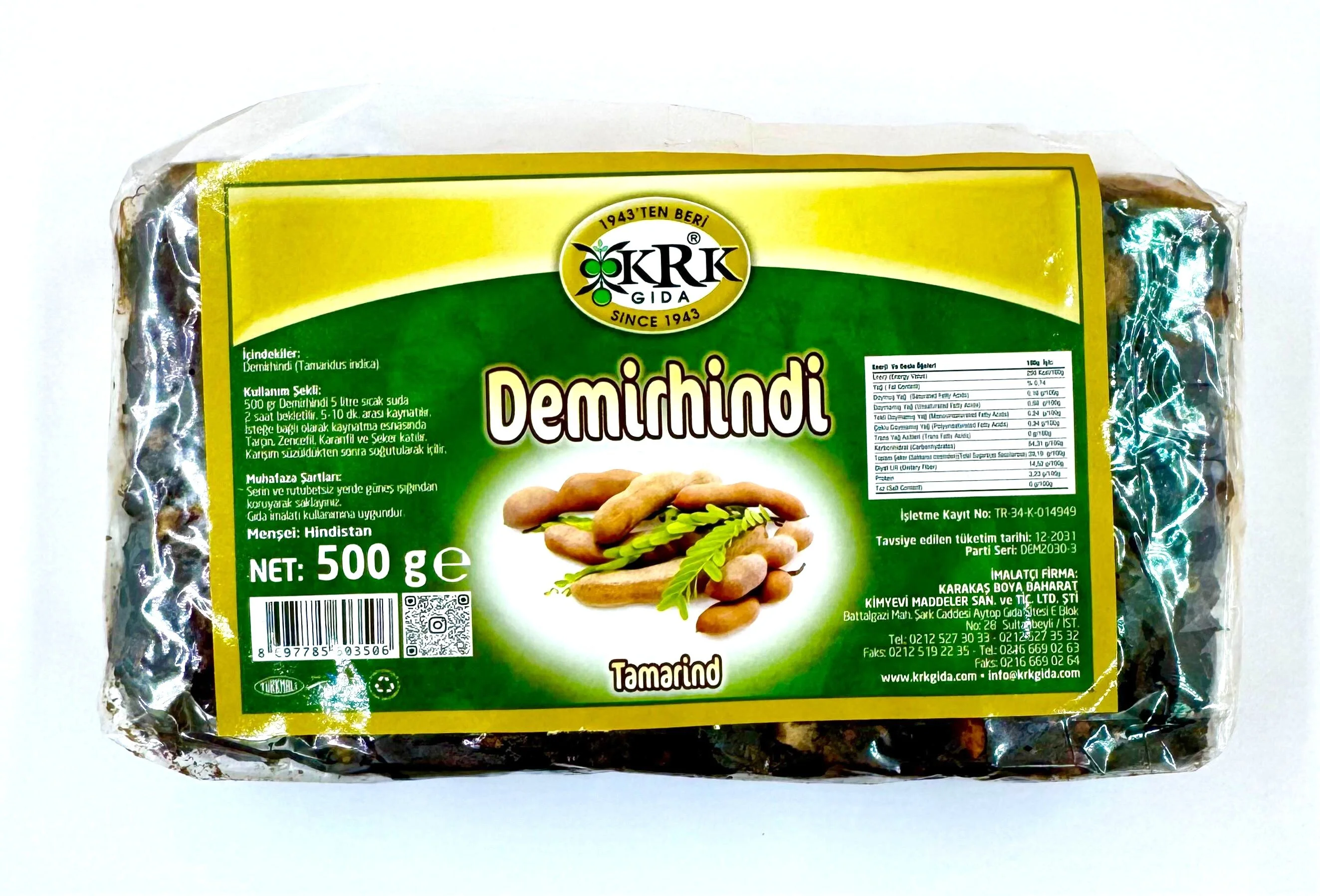 KRK Demirhindi Demir Hindi 500 gr