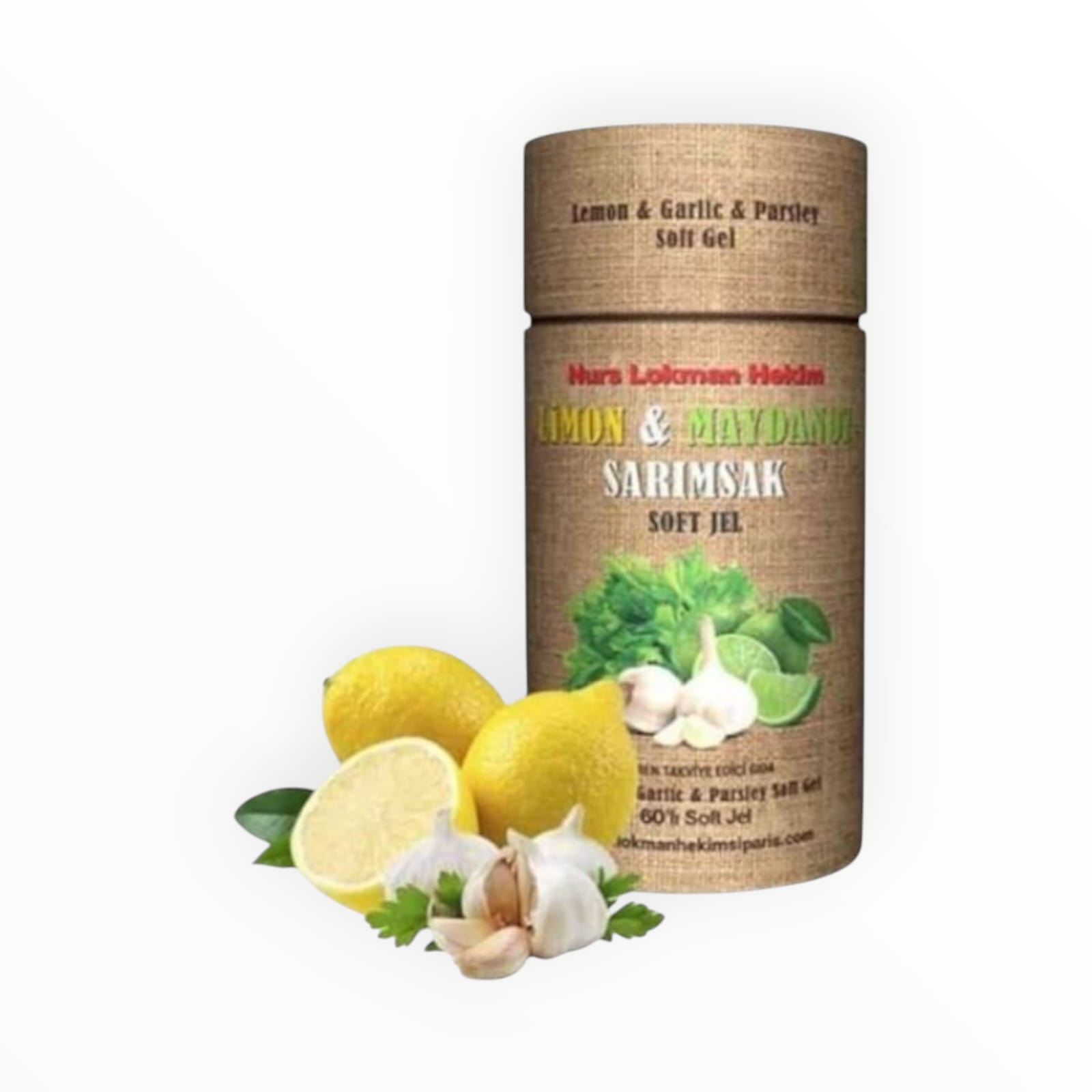 Nurs Limon Maydanoz Sarımsak Kürü Soft Jel