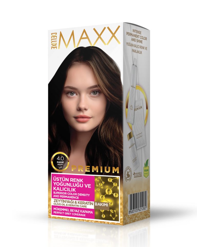 Maxx Deluxe Premium 4,0 Kahve Saç Boyası