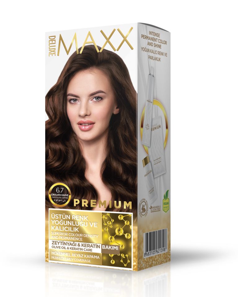 MAXX DELUXE Premıum 6.7 Çikolata Kahve Saç Boyası