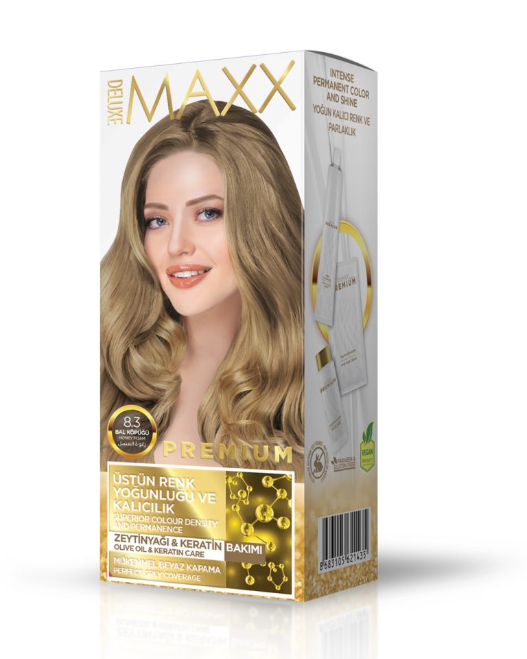 MAXX DELUXE Premıum 8.3 Bal Köpüğü Saç Boyası