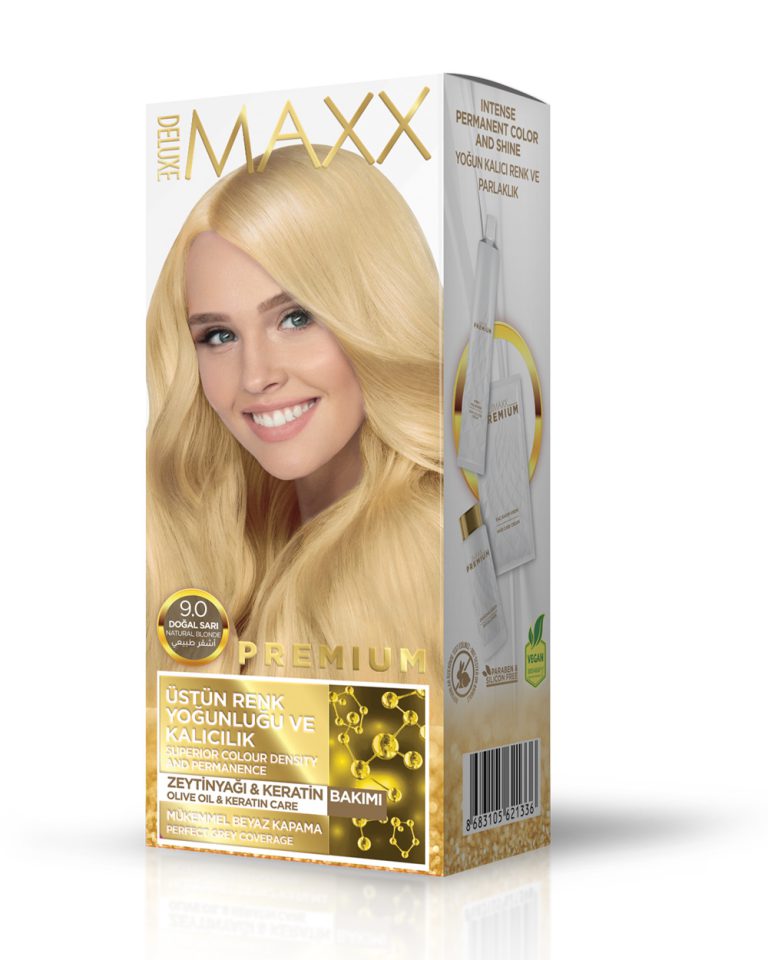 Maxx Deluxe Premium 9.0 Doğal Sarı Saç Boyası
