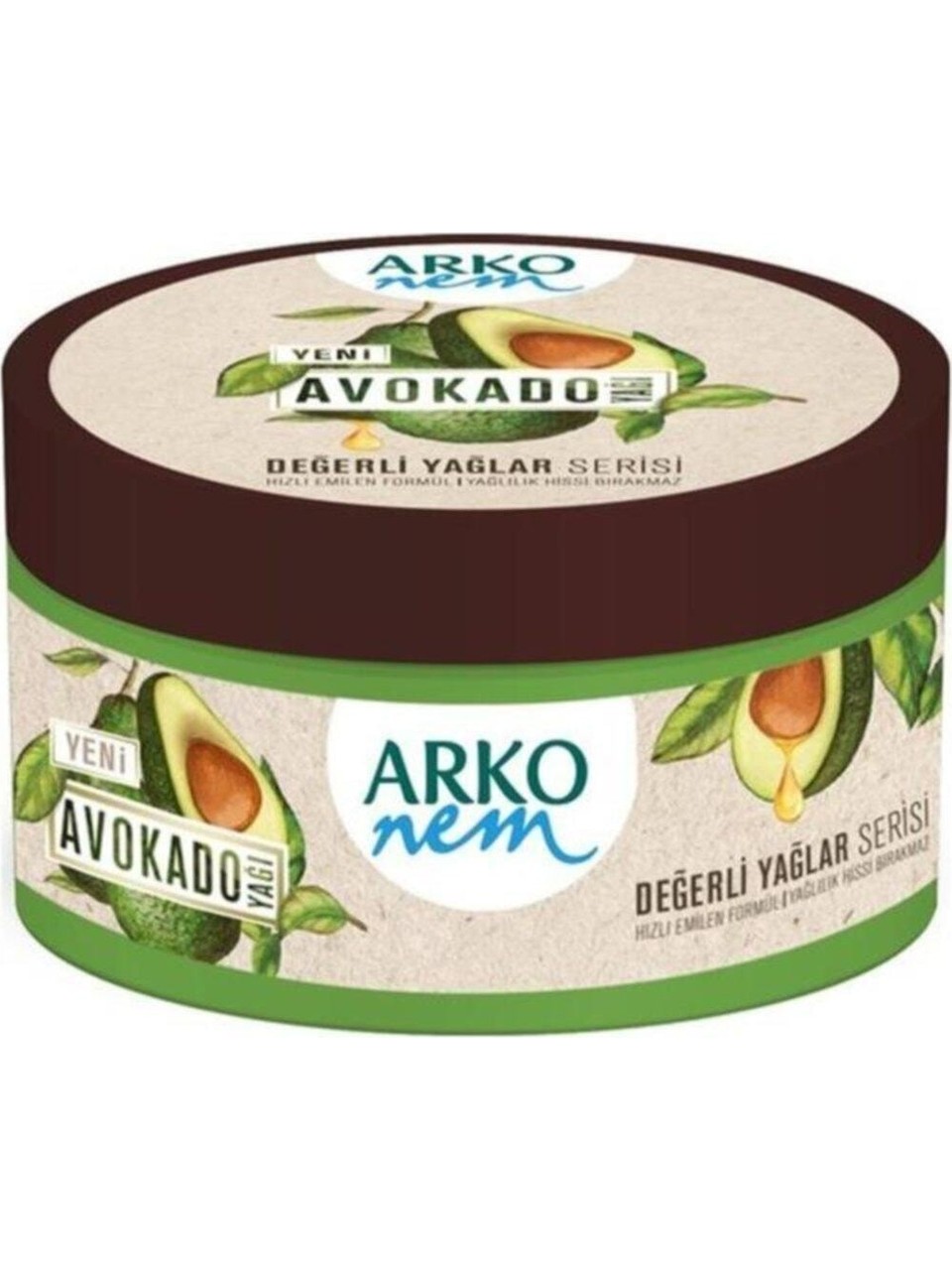 Arko Nem Değerli Yağlar Avokada 250 ml Nemlendirici Krem