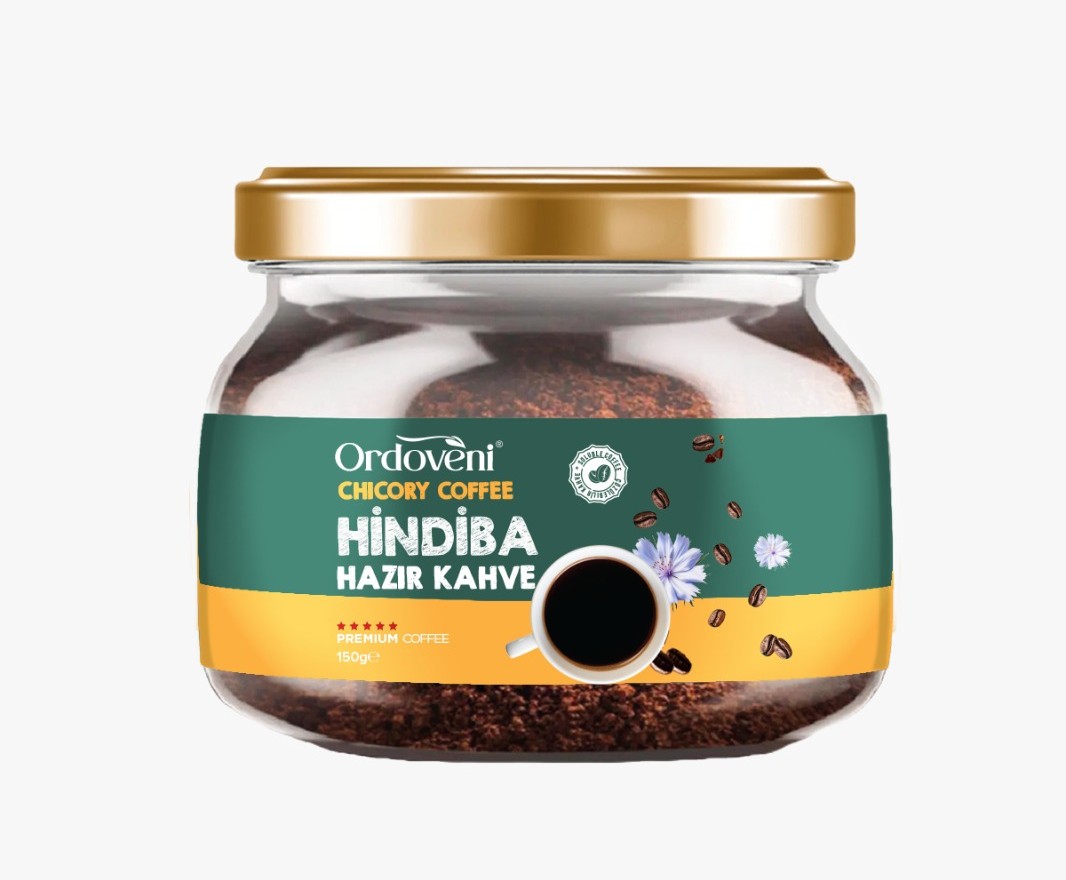 Ordoveni Hindiba Kahvesi Kafeinsiz Yumuşak Lezzet 150 gr Türkiye Menşeli